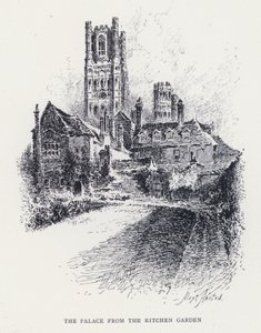 Het Paleis vanuit de Keukentuin