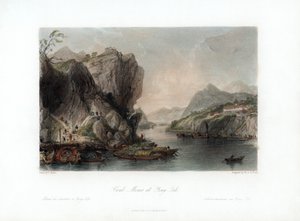 Kolenmijnen bij Ying-Tih, China, c1840