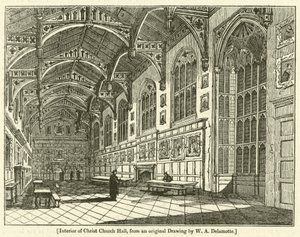 Interieur van Christ Church Hall