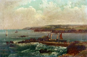 Haven Bude, in Devon (Engeland) door William Allan