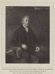 William Blackwood, Oprichter van het Uitgeverijhuis Blackwood door William Allan