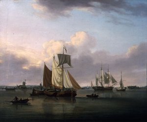 Schepen bij Deptford