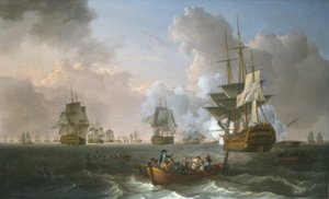 De slag bij de Nijl door William Anderson