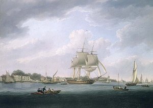 De Theems bij Erith door William Anderson