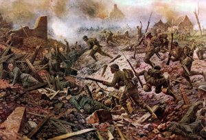 De Londense Territorials bij Pozières tijdens de Slag om de Somme