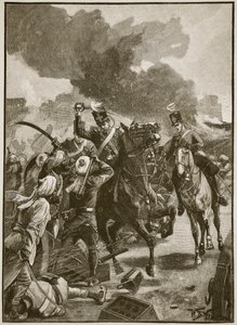 Thackwell bij Sobraon, 1846, illustratie uit 