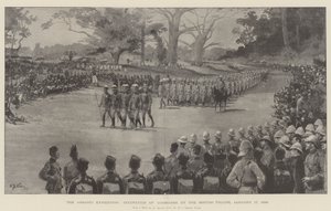 De Ashanti-expeditie, bezetting van Coomassie door de Britse troepen, 17 januari 1896