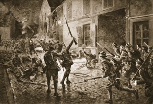 De Coldstream Guards bij Landrecies, augustus 1914