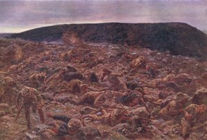 Het Keizerlijke Licht Paard bij Waggon Hill 6 januari 1900, illustratie uit Cassells Geschiedenis van Engeland, 1900s