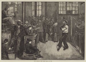 Na het Diner in het Zeemanshuis, East End door William Bazett Murray