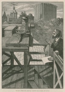 Het Koninklijk Observatorium, Greenwich; Het meten van de zonneschijn door William Bazett Murray