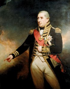 Admiraal Sir John Thomas Duckworth (1748-1817) door William Beechey