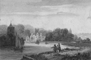 Bisham Abbey, 1810 door William Bernard Cooke