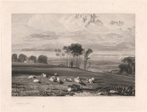 Crowhurst, Sussex door William Bernard Cooke