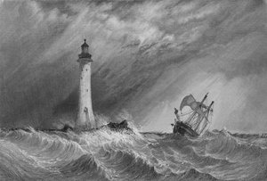 Eddystone Vuurtoren, 1836