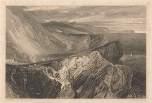 Lulworth Cove, Dorset door William Bernard Cooke