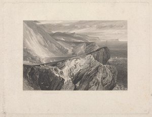Lulworth Cove, Dorset door William Bernard Cooke