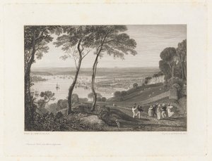 Plymouth Dock, van Mount Edgecumbe