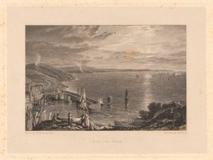 Torbay vanuit Brixham door William Bernard Cooke
