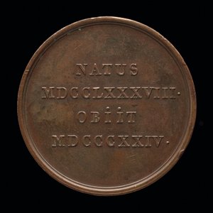 Inscriptie [achterkant], 1824