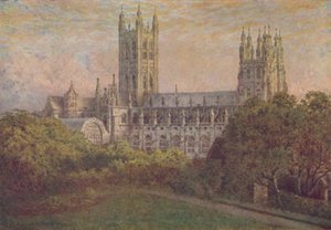 Canterbury Kathedraal, 1910
