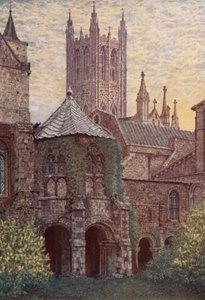 De Doopkapel, Canterbury Cathedral door William Biscombe Gardner