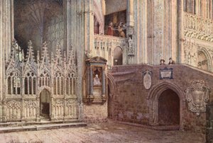 Het Martelaarschap, Canterbury Kathedraal door William Biscombe Gardner
