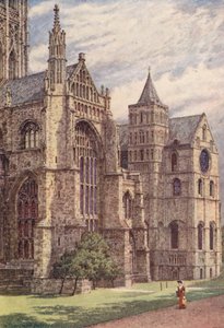 De zuidkant van de kathedraal, Canterbury door William Biscombe Gardner