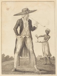 Een Surinaamse Planter in zijn Ochtendkleding, 1793 door William Blake