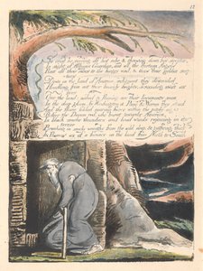 Amerika. Een Profetie, Plaat 14, Zo Riep Hij... door William Blake