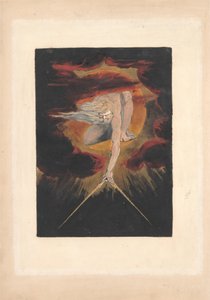 Europa. Een Profetie, Plaat 1, Frontispice door William Blake