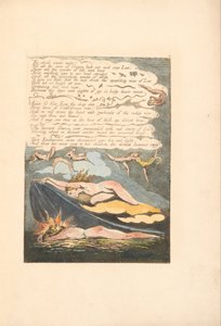 Europa. Een Profetie, Plaat 6, De schrille winden wekken . . . .  (Bentley 7) door William Blake