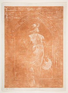 Frontispiz zu Jerusalem, die Emanation des großen Albion door William Blake