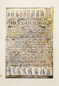 Witte Donderdag door William Blake