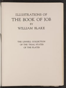 Illustraties van het Boek Job: De Linnell Collectie van Proefdrukken van de Platen