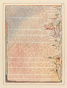 Jeruzalem, Plaat 40, Los Huiverde bij het Aanschouwen van Albion.... door William Blake
