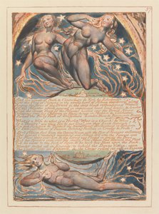 Jeruzalem, Plaat 57, En de Stemmen van Bath... door William Blake