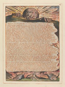 Jeruzalem, Plaat 62, Rust op mij.... door William Blake