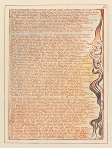 Jeruzalem, Plaat 66, In ontzagwekkende pracht & goud.... door William Blake