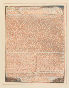 Jeruzalem, Plaat 77, Aan de Christenen.... door William Blake