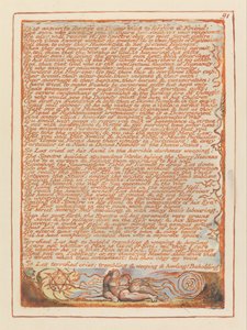 Jeruzalem, Plaat 91, Het is gemakkelijker een vijand te vergeven.... door William Blake