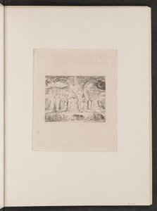 Job en Zijn Familie door William Blake