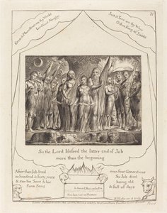 Job en Zijn Vrouw Hersteld in Welvaart, 1825