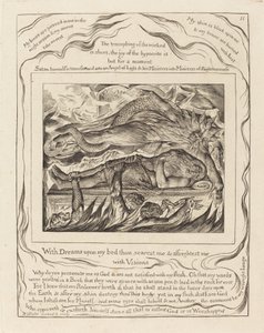 Jobs Kwade Dromen door William Blake