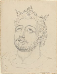 Koning Canute door William Blake