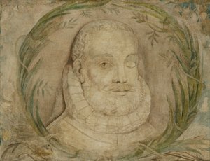 Louis Vaz de Camoens, c.1800 door William Blake