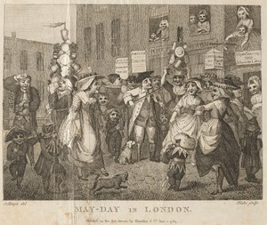 Meidag in Londen door William Blake