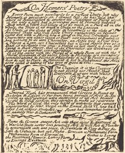 Over de poëzie van Homerus en over Vergilius door William Blake