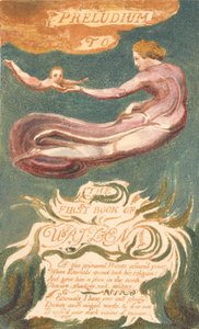 Het Eerste Boek van Urizen, Plaat 2, "Preludium tot het Boek van Urizen" (Bentley 2a)