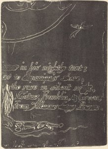 Herdruk van fragment van geannuleerde plaat voor A Prophecy, 1793